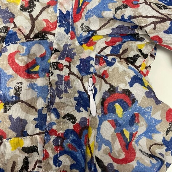 MARANT ETOILE DAMIANI FLORAL PATTERN MIDI SKIRT - Picture 5 of 16